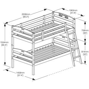 Whatgeek bunk hot sale bed